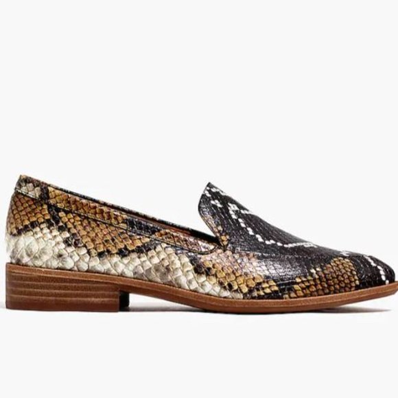 Madewell Snake Print Loafers - Picture 5 of 7